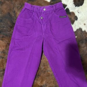 Vintage Rocky Mountain Jeans Waist 26.5” Rise 12” Inseam 35”